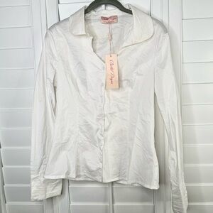 NWT Pinup Top in White